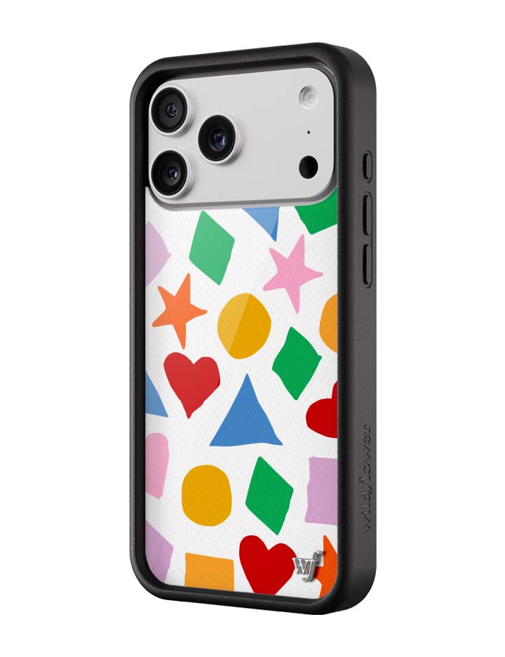 Wildflower iPhone case 17 Pro Max Slushy Noobz Shapes and Colors Red Cute