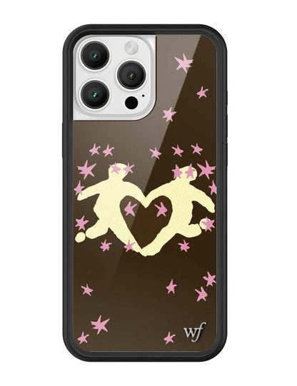 Wildflower iPhone case 16 Pro Max Slushy Noobz Soulmates Brown Heart Cute