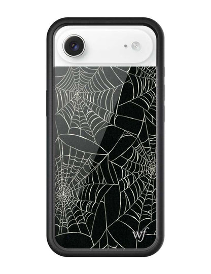 Wildflower iPhone case Air Itsy Bitsy Spider Black Cute