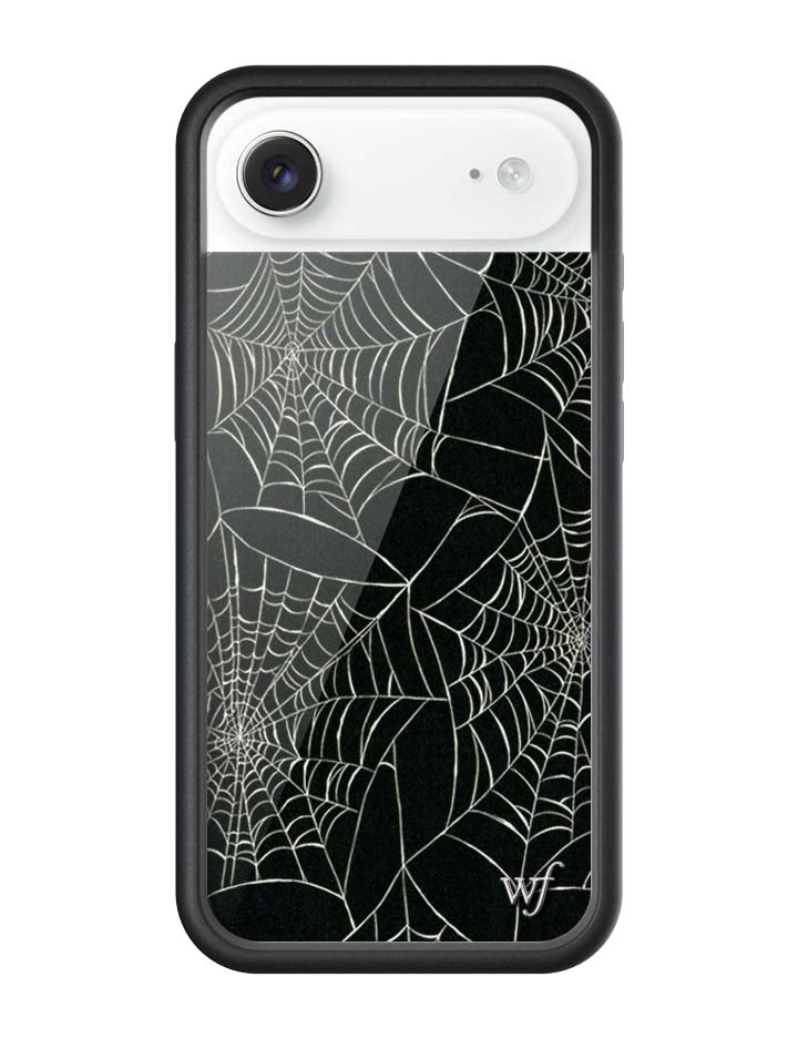 Wildflower iPhone case Air Itsy Bitsy Spider Black Cute