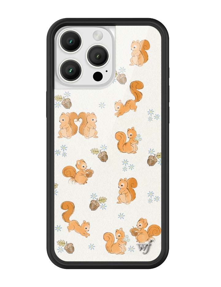 Wildflower iPhone case 16 Pro Max Squirrel Friend Animals Cute