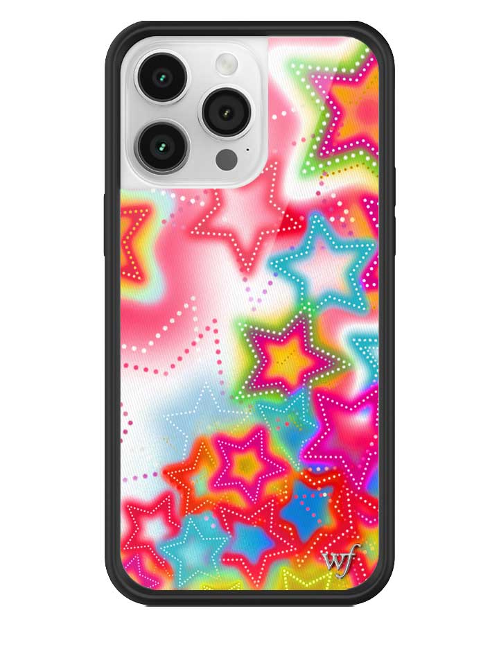 Wildflower iPhone case 14 Pro Max Stardust Stars Pink Cute