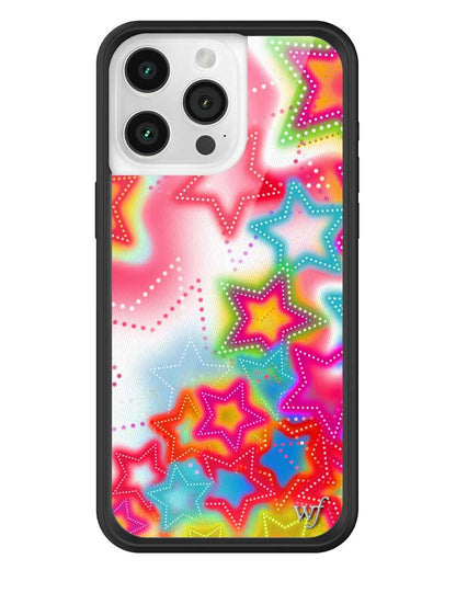 Wildflower iPhone case 15 Pro Max Stardust Stars Pink Cute