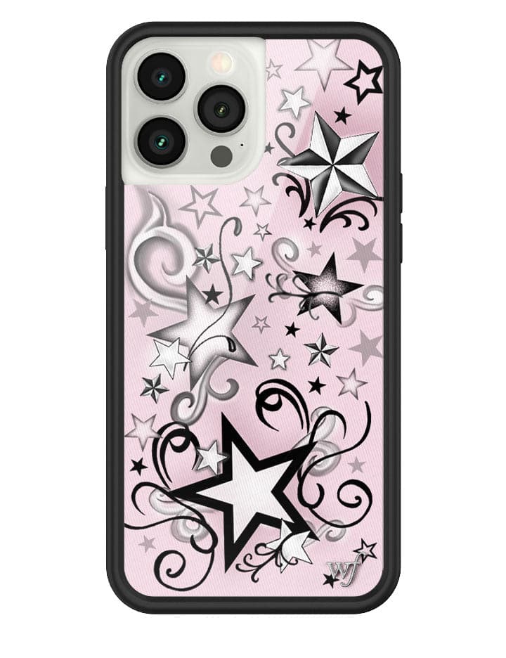 Wildflower Star Tattoo iPhone 13 Pro Max Case