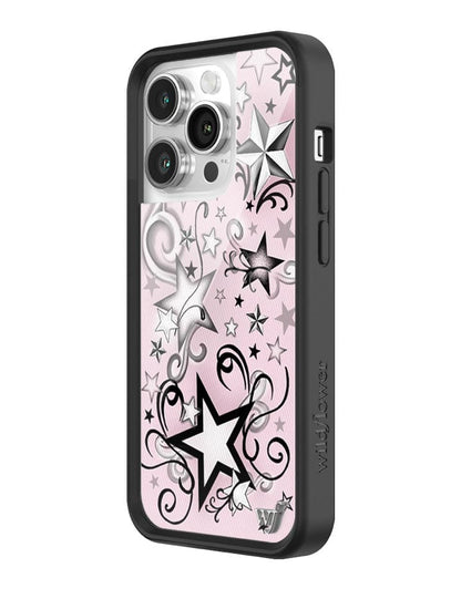 Wildflower Star Tattoo iPhone 14 Pro Case