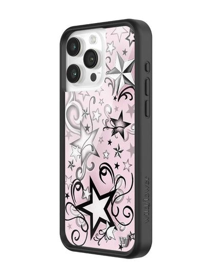 Wildflower Star Tattoo iPhone 15 Pro Max Case