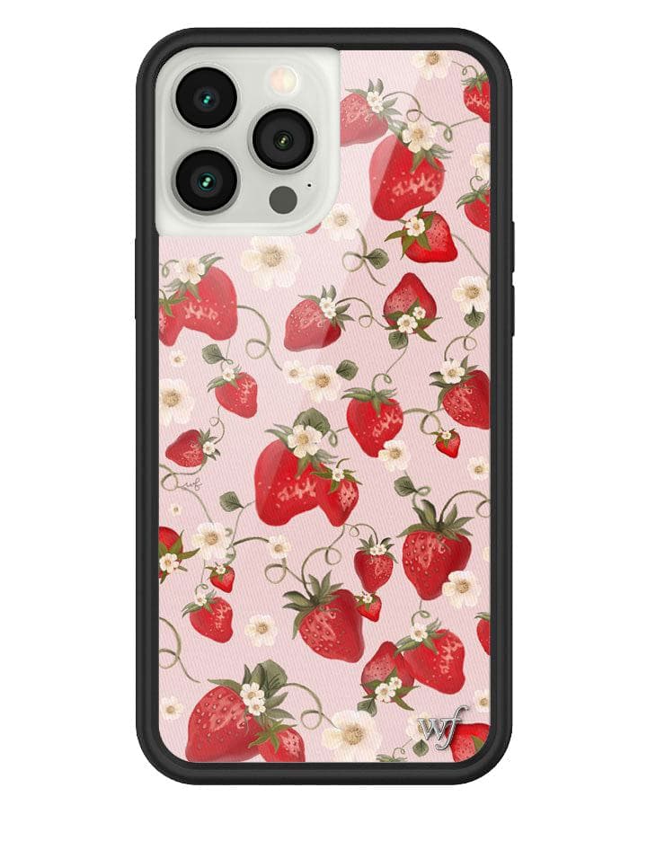 Wildflower Strawberry Fields iPhone 13 Pro Max Case