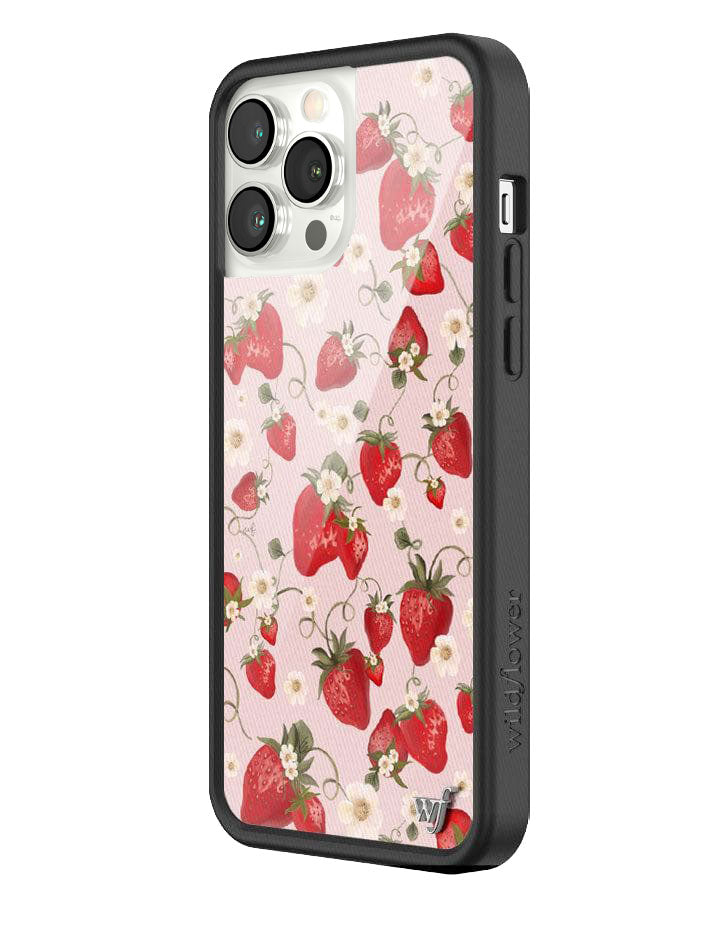 Wildflower Strawberry Fields iPhone 13 Pro Max Case