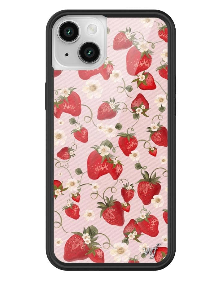 Wildflower Strawberry Fields iPhone 14 Plus Case