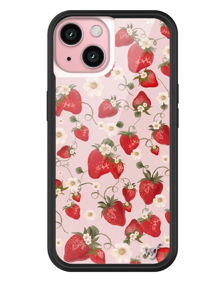 Wildflower Strawberry Fields iPhone 15 Case