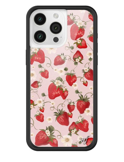 Wildflower Strawberry Fields iPhone 15 Pro Max  Case