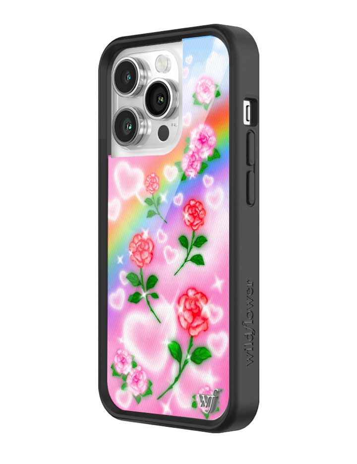 Wildflower Heavenly Roses iPhone 14 Pro Case