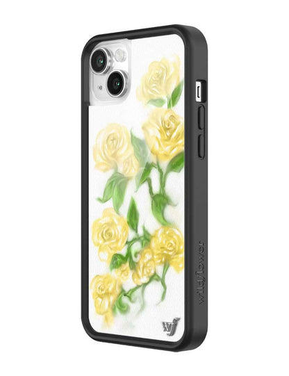 Wildflower iPhone case 13 Yellow Roses Flowers Yellow Cute