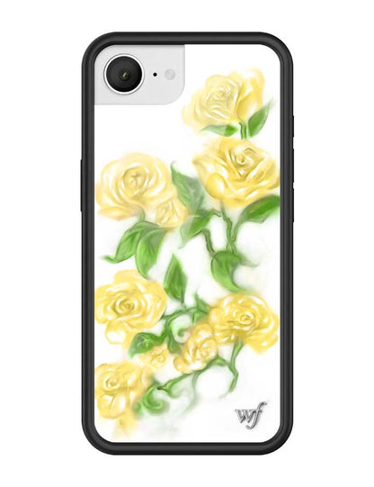 Wildflower iPhone case 16e Yellow Roses Flowers Yellow Cute