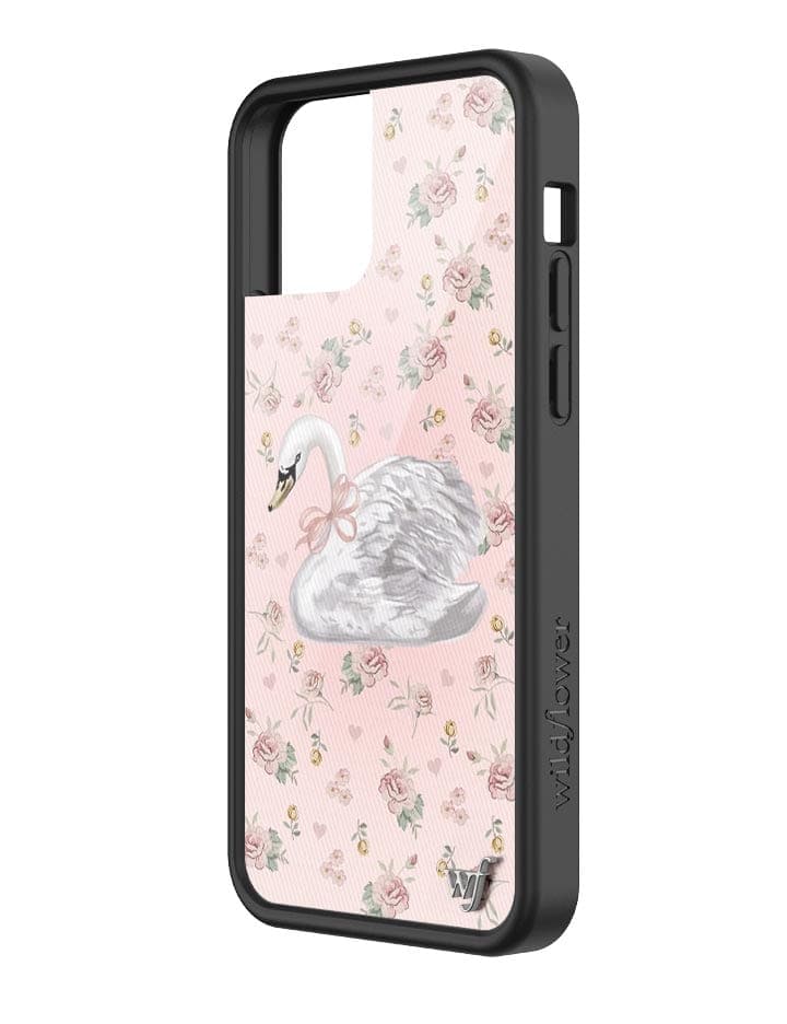 Wildflower Sweet Swan iPhone 12 / 12 Pro Case