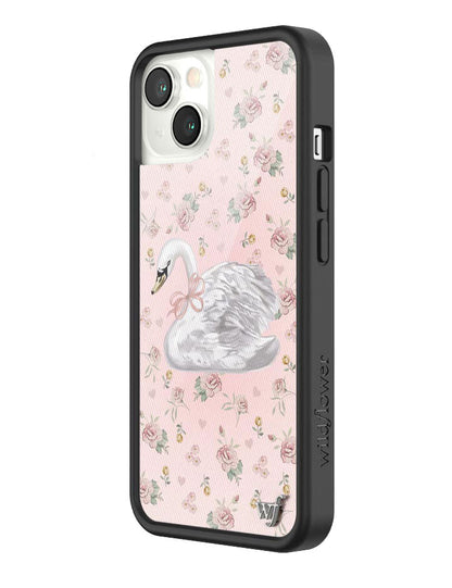 Wildflower Sweet Swan iPhone 13 Case