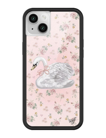 Wildflower Sweet Swan iPhone 14 Case