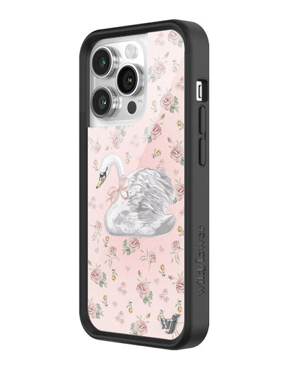 Wildflower Sweet Swan iPhone 14 Pro Case