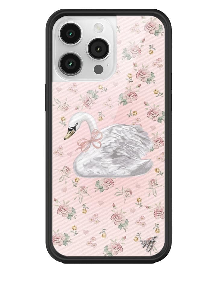 Wildflower Sweet Swan iPhone 14 Pro Max Case