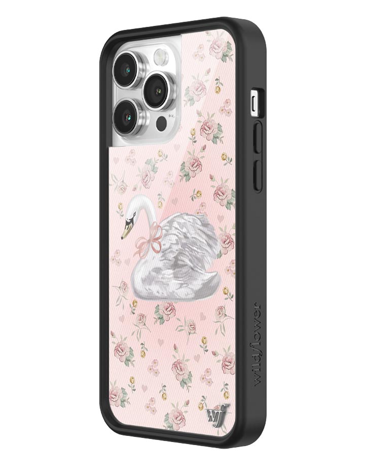 Wildflower Sweet Swan iPhone 14 Pro Max Case