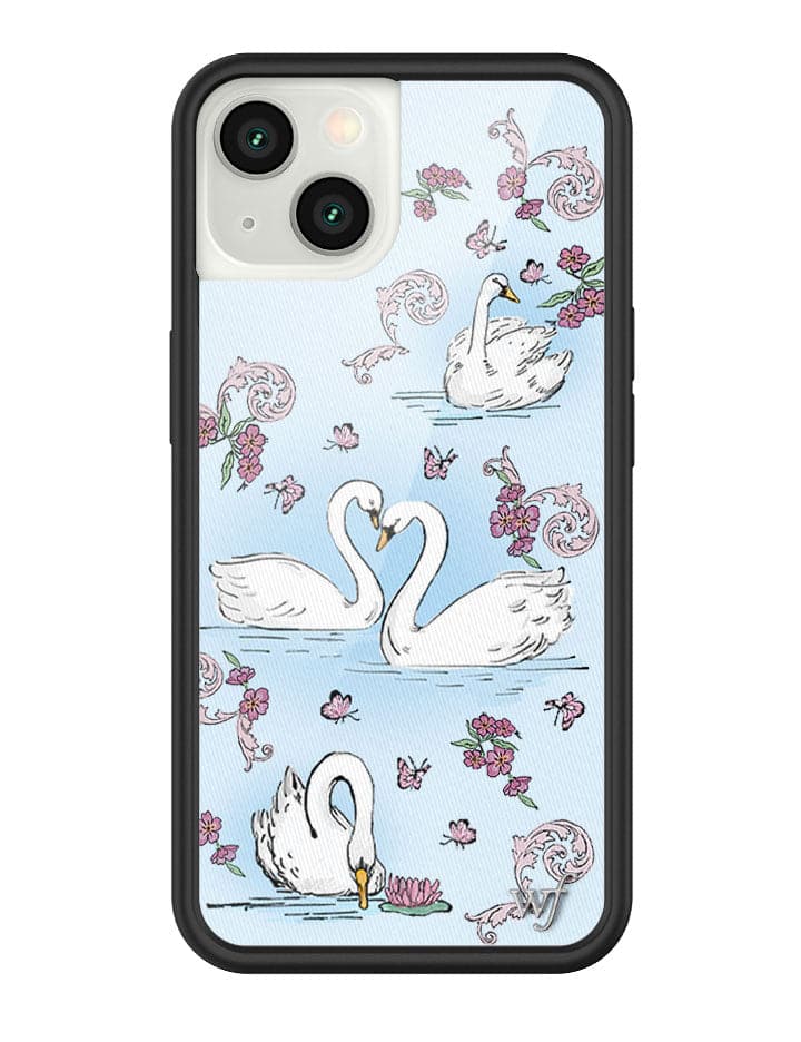 Wildflower Swan Lake iPhone 13 Case