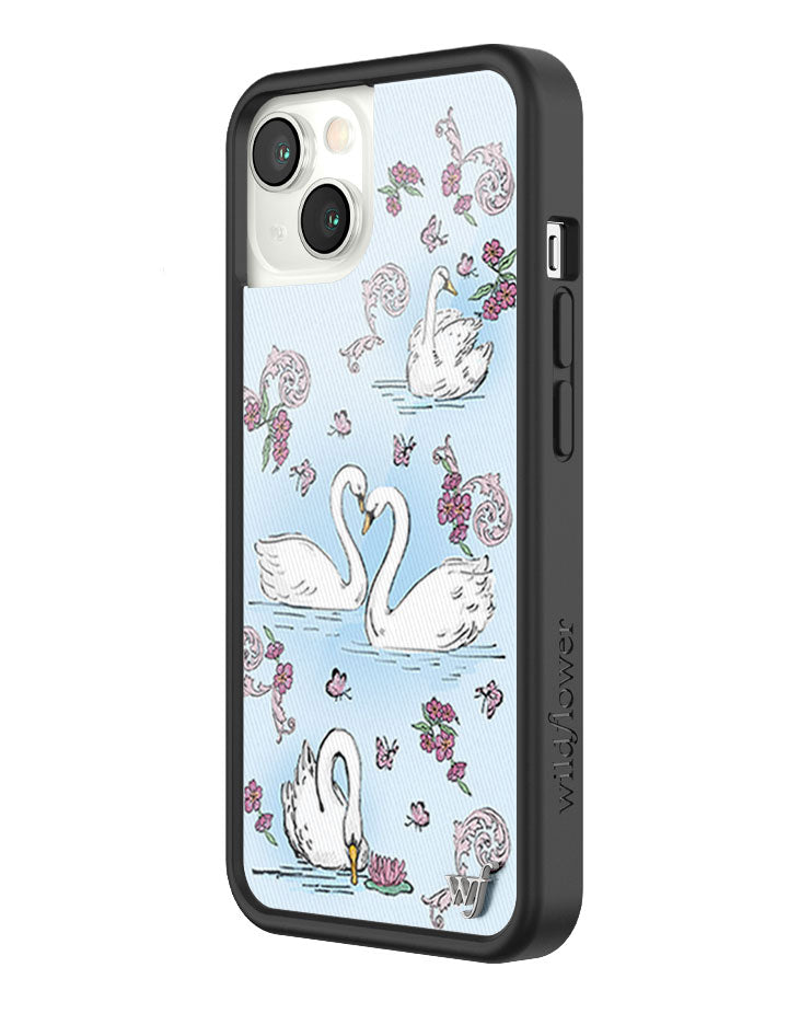 Wildflower Swan Lake iPhone 13 Case