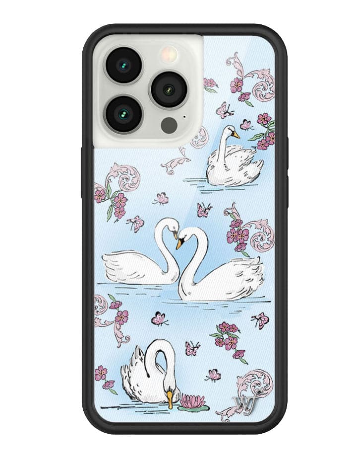 Wildflower Swan Lake iPhone 13 Pro Case