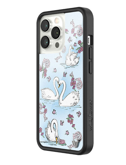 Wildflower Swan Lake iPhone 13 Pro Case