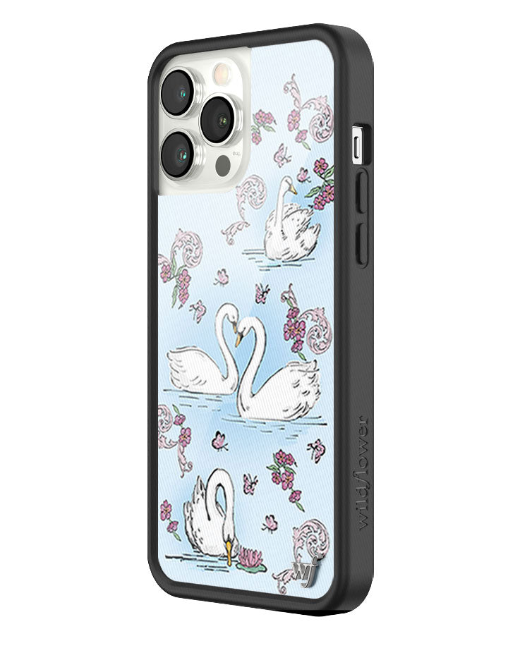 Wildflower Swan Lake iPhone 13 Pro Max Case