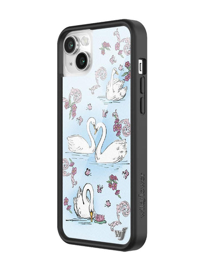 Wildflower Swan Lake iPhone 14 Case