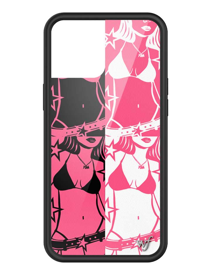 Wildflower iPhone case 12 Pro Max Tara Yummy Black Pink