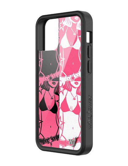 Wildflower iPhone case 13 mini Tara Yummy Black Pink