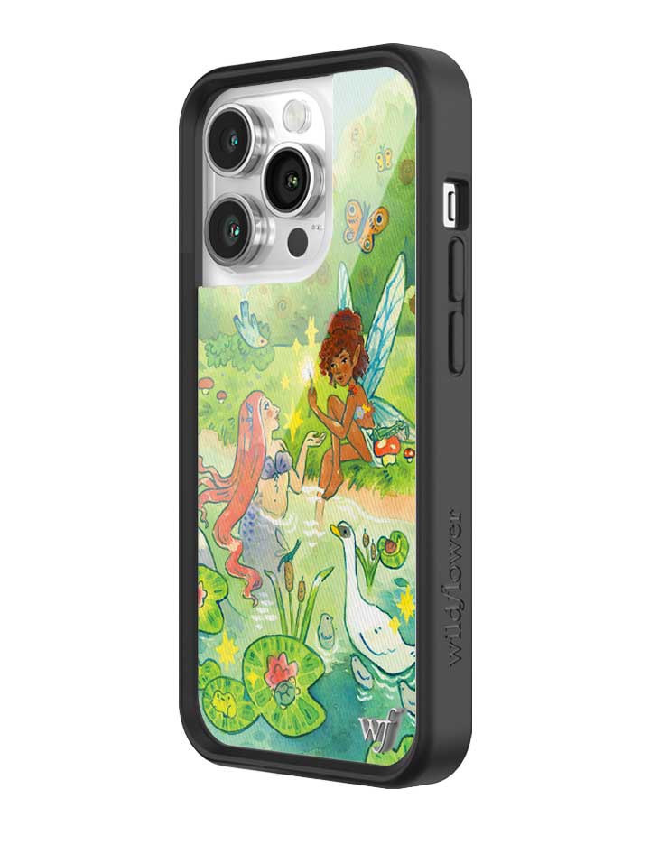 Wildflower Taylor Giavasis Fairies and Mermaids iPhone 14 Pro Case