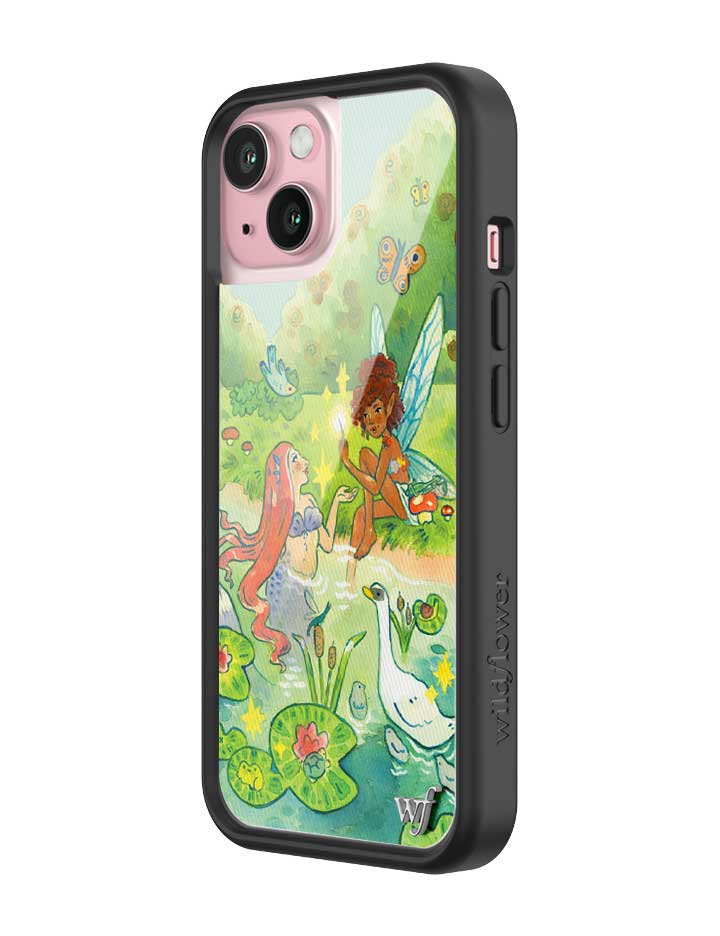 Wildflower Taylor Giavasis Fairies and Mermaids iPhone 15 Case