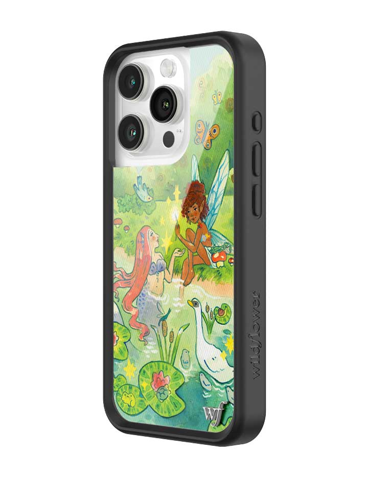 Wildflower Taylor Giavasis Fairies and Mermaids iPhone 15 Pro Case