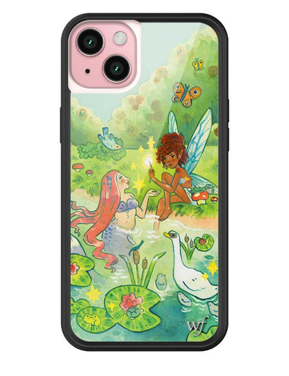 Wildflower Taylor Giavasis Fairies and Mermaids iPhone 15 Plus Case