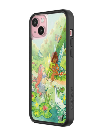 Wildflower Taylor Giavasis Fairies and Mermaids iPhone 15 Plus Case