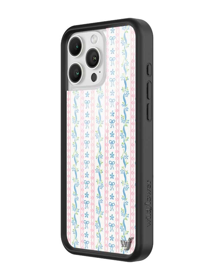 Wildflower iPhone case 16 Pro Max Dollhouse Pink Cute