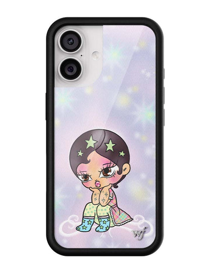 Wildflower iPhone case 17 Vanilla Mace Purple Cute