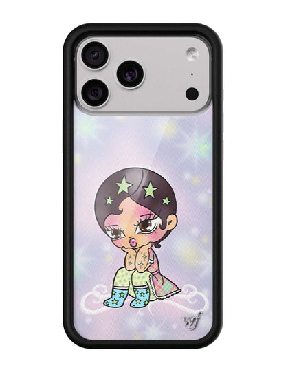 Wildflower iPhone case 18 Pro Max Vanilla Mace Purple Cute