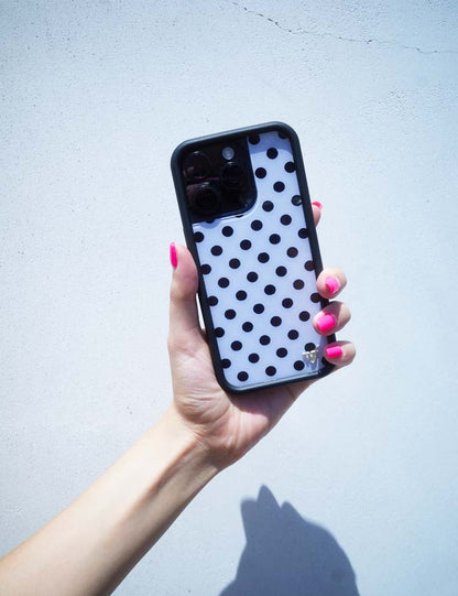 Lifestyle Image 05 Polka Dot | White and Black