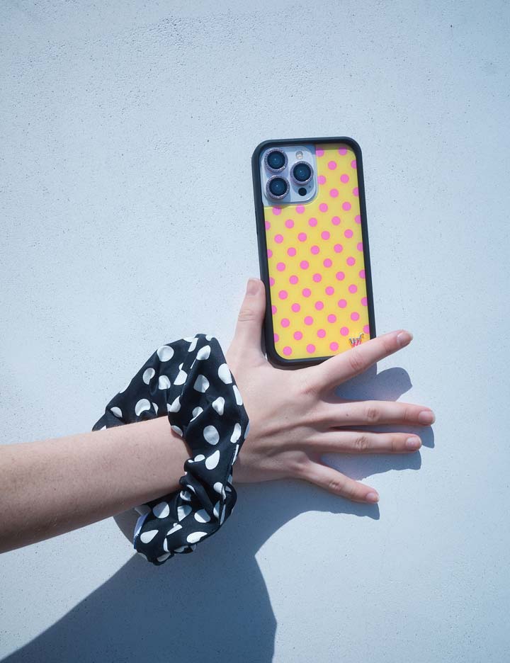 Lifestyle Image 05 Polka Dot | Yellow and Pink