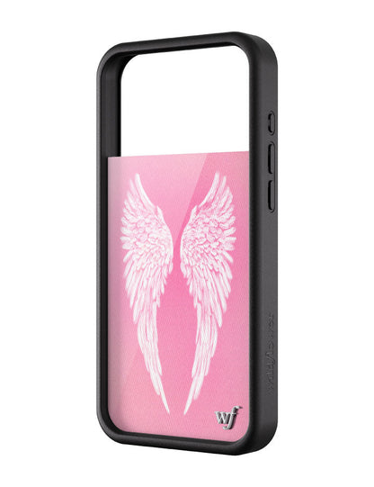 Wildflower iPhone case 17 Pro Max Angel Baby Pink Cute
