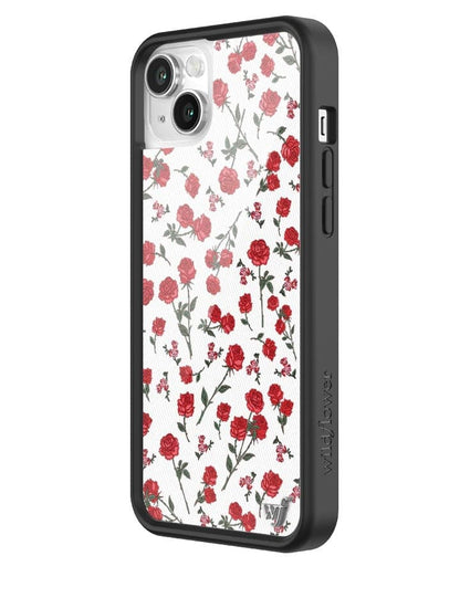 Wildflower Red Roses iPhone 14 Plus Case