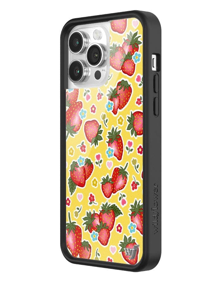 Wildflower Sweet Berries iPhone 14 Pro Max Case