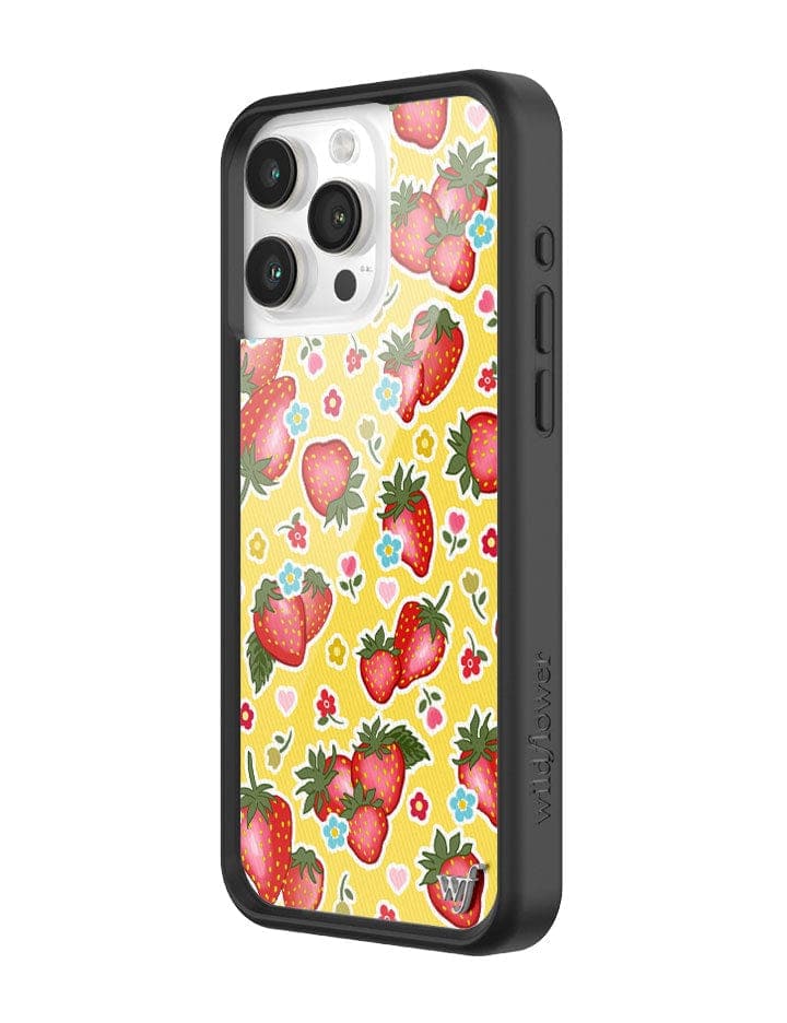 Wildflower Sweet Berries iPhone 15 Pro Max Case