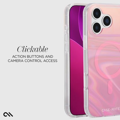 Clickable action buttons and camera control access

#color_peach soap bubble®
