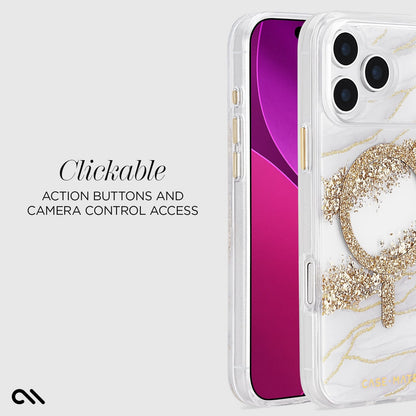 Clickable action buttons and camera control access