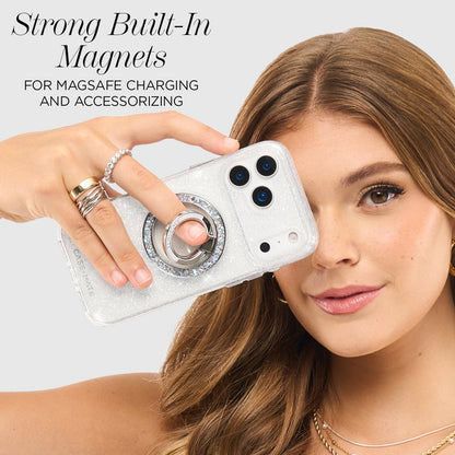 Strong Built-In Magnets for magsafe charging and accessorizing
