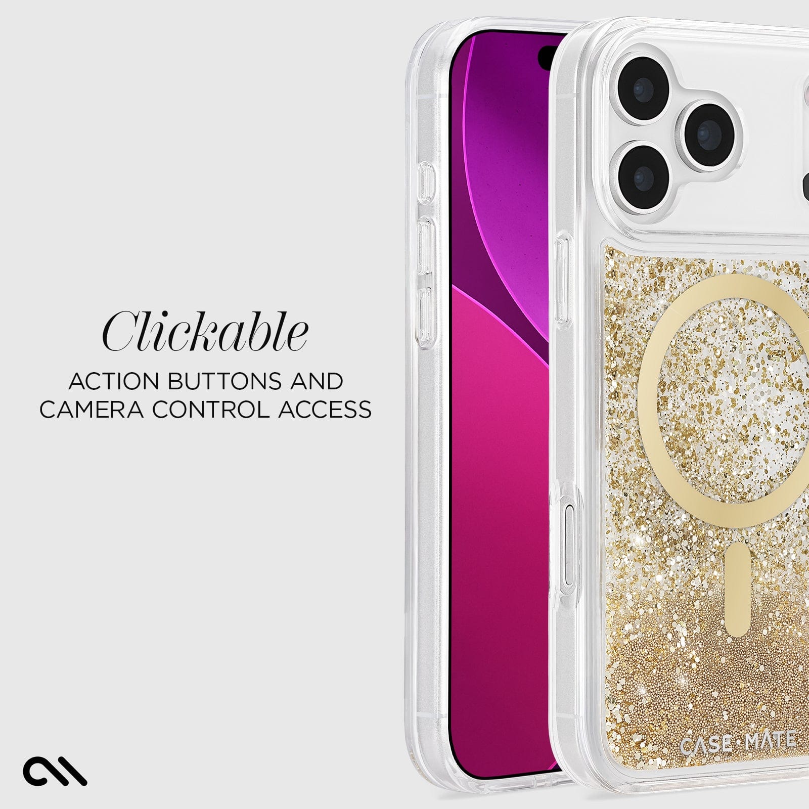 Clickable action buttons and camera control access
#color_gold